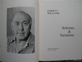 Emmett Williams #SCHEMES & VARIATIONS#1981, Mint