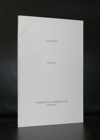 Ian Wilson ,Abbemuseum, # SECTOR 30 # nm, 1982