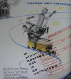 Piet Zwart ,Hefting , Typography # BOEK VAN PTT # facsimile, 1985,nm+