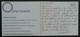 Jan Schoonhoven, Verdijk, Ewerdt Hilgemann # OREZ invitation./ ZERO # 1979, nm