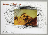 Livingstone gallery # ARNULF RAINER # invitation, 2008, mint
