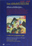 van Abbemuseum # ALLEEN SCHILDERIJEN , poster small version # 1996, mint