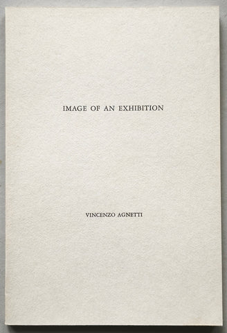 Ronald Feldman Fine Arts inc. # VINCENZO AGNETTI, Image of an exhibition # 1974, mint-