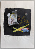 Matteo Adinolfi  # THE STRUGGLE CONTINUES # 1988, collage, mint-