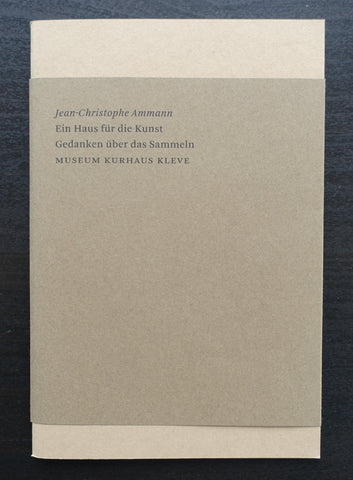 Museum Kurhaus Kleeve # JEAN_CHRISTOPHE AMMANN # 2005, mint
