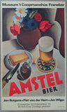 Museum 'Coopmanshûs Franeker #  ROTGANS, HEM, WIJGA, Amstel Bier # poster, 1976, nm