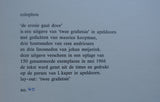 Cees Andriessen, artist book # DE EROSIE GAAT DOOR # ed. 150, numbered, 1966, mint-
