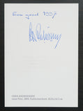 Cees Andriessen # EEN GOED 1997 # card signed, mint