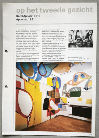 Stedelijk Museum # Karel Appel, APPELBAR 1951 # 1987, nm