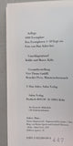 Salon Verlag # DAN ASHER # artist book, ed of 1000, mint