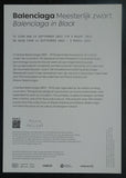 Kunstmuseum Den Haag # BALENCIAGA # invitation, 2023, mint