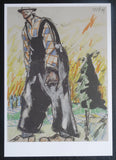Gemeentemuseum Den Haag # DUITSE NIEUEWE FIGURATIE # Lupertz, Penck ao, 2016, invitation, mint
