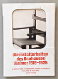 Schmiedicke / DDR # 8 photocards BAUHAUS WERKSTATTARBEITEN # 1959, nm