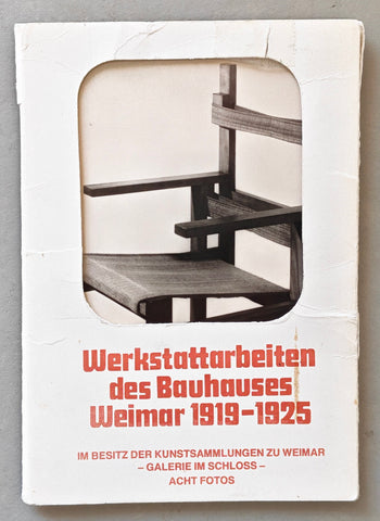 Schmiedicke / DDR # 8 photocards BAUHAUS WERKSTATTARBEITEN # 1959, nm