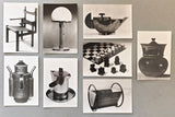 Schmiedicke / DDR # 8 photocards BAUHAUS WERKSTATTARBEITEN # 1959, nm