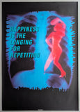 Anthon Beeke , Gitanes #HAPPINESS IS THE LONGING FOR REPETITION # A0 poster, 1990, cond.A