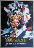 Anthon Beeke / Annie M.G. Schmidt, Toneelgroep Amsterdam # LOS ZAND # poster A0,1989, cond. A