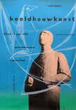 Gemeentemuseum Den Haag # BEELDHOUWKUNST # poster, 1951, A--