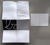 Ben Vautier / BEN # A BAS L'IMPERIALISME ! # card + text, mint