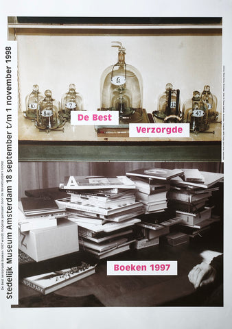 Simon Davies / Stedelijk Museum # BEST VERZORGDE BOEKEN # 1997, poster, A