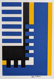 Charles Biedermann # COMPOSITION # screen print, signed/numb, 1991, mint-