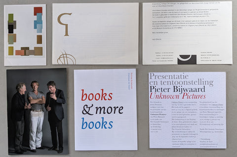 div  # PIETER BIJWAARD # package with invitations, anouncements etc, mint