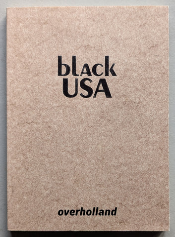 Museum Overholland # BLACK USA # 1990, mint
