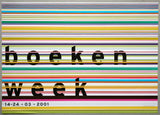 Maarten Kooijman # BOEKENWEEK 2001 # poster, mint