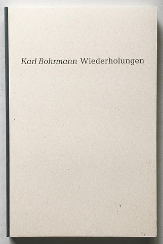 sammlung Ingrid Welle # KARK BOHRMANN # 1995, mint