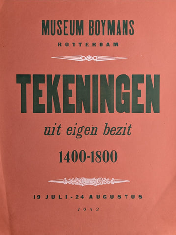 Museum Boymans van Beuningen # TEKENINGEN # 1952, B++