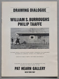 Pat Hearn Gallery # WILLIAM S. BURROUGHS / PHILIP TAAFFE # drawing Dialogue, 1987, nm++
