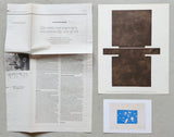 Dick Cassee # SET, with newspaper clipping, change of address and print # nm++
