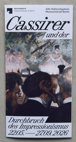 Alte Nationalgalerie #CASSIRER # folder , 2016, mint