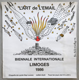 Jean Charles de Castelbajac # L'ART DE l'EMAIL # 1986, poster C