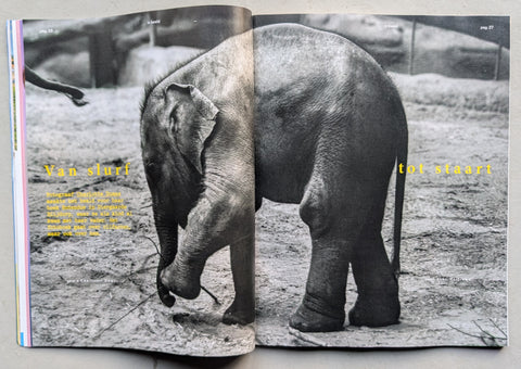 Charlotte Dumas # van SLURF..... # voilkskrant magazine, nm+