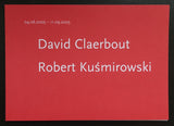 van Abbemuseum # DAVID CLAERBOUT  / Robert Kuśmirowski # 2005, invitation, mint