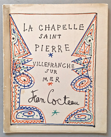 Jean Cocteau # LA CHAPELLE SAINT PIERRE # 1957, lithographed cover, vg+