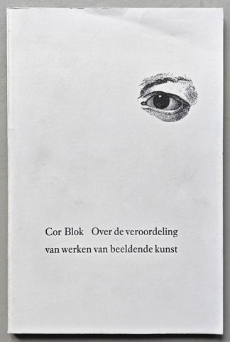 Cor Blok # OVER DE VEROORDELING..... # 1992, nm+