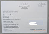 Ram # DESIREE DE BAAR # invitation, 2010, mint-