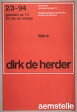 Aemstelle # Dirk de Herder # Wim Crouwel (?) poster, 1985, nm++