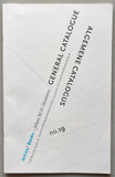 Johan Deumens # GENERAL CATALOGUE , Artists' Books no. 19 # 1997, nm