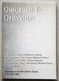 Rijksmuseum Kroller Muller, LeWitt, Andre, Judd ao # DIAGRAMS and DRAWINGS # 1972, mint---