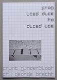 Wim Crouwel/Frank Mandersloot #DICED ICE # new alphabet , ltd edition, 2013, mint