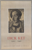Gemeentemuseum Arnhem # DICK KET # poster, 1962, A-