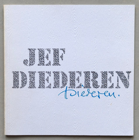 Gasunie # JEF DIEDEREN # 1987, mint