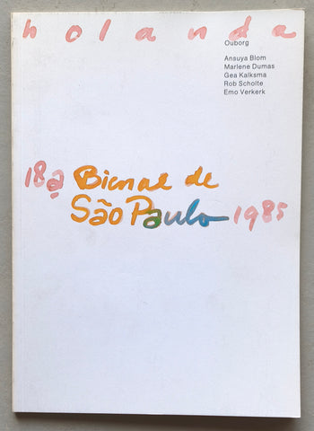 Marlene Dumas, Rinke Dijkstra, Ansuya Blom # HOLANDA, Bienal de Sao Paulo# 1985, nm+