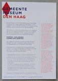 Gemeentemuseum Den Haag # MARCEL VAN EEDEN, Sammlung Boryna # invitation, 2013, mint
