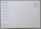 Wetering galerie # MARCEL VAN EEDEN # invitation, 1995, mint