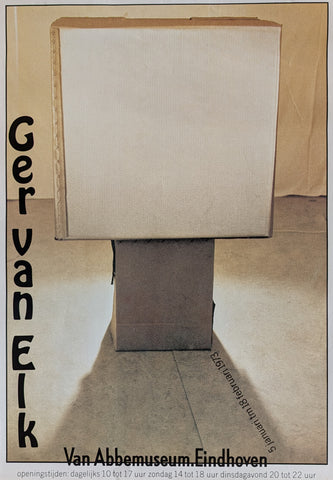 Jan van Toorn, van Abbemuseum # GER VAN ELK # poster, 1973, B