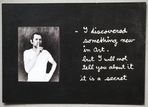 Christies Private viewing # BEN VAUTIER # invitation, 2013